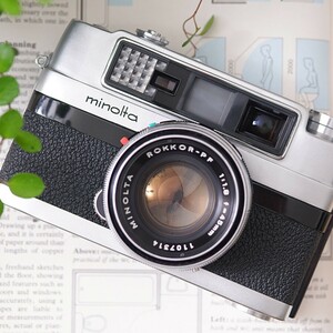 【新品同様・オーバーホール品】 MINOLTA V3 / ミノルタ V3 レンジファインダー　大口径　フィルムカメラ