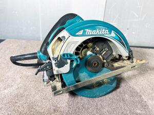 ★ジャンク扱い品 中古★makita マキタ 165mm 電気マルノコ 丸鋸 電動工具 切断機【5637BA】E8PV