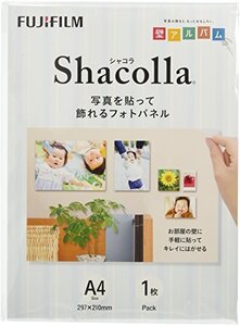 富士フイルム(FUJIFILM) 写真パネル shacolla(シャコラ) 単品 WD KABE-AL A4