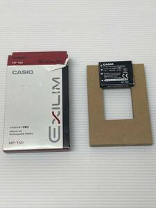 007 〓 中古品 CASIO カシオ 純正　バッテリー NP-160