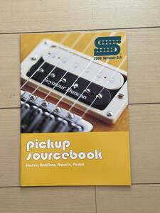 Seymour Duncan　pickup sourcebook 2008 version セイモア・ダンカン　ピックアップカタログ　日本版