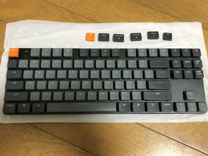 キーボード　keychron k1 SE 赤軸 White LED　US配列 有線/無線　ワイヤレス　メカニカルキーボード