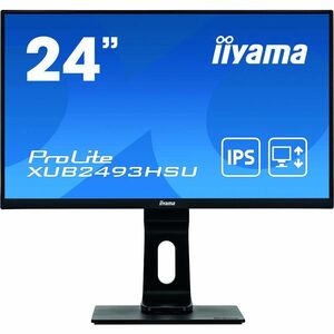 マウスコンピューター iiyama モニター ディスプレイ XUB2493HSU-B1(23.8型/IPS方式ノングレア非光沢/広視野角/昇