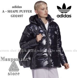 GD2497 S adidas アディダス　スナップボタン付き　ブラック 中綿ジャケット　　新品 未使用 正規品　(検ダウンジャケット　