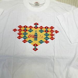 コカコーラ　 Ｔシャツ Ｌサイズ白 半袖 未着用品 