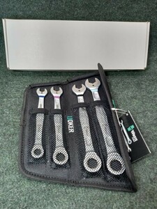 未使用 Wera ヴェラ コンビネーションラチェットレンチセット インチ 4本組 05 133650