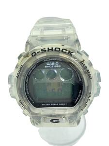 CASIO◆クォーツ腕時計_G-SHOCK/40th Anniversary/アナログ/ラバー/ブラック/クリア/SS