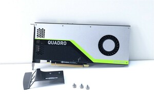 AI創作 動作確認済 NVIDIA Quadro RTX4000 8GB DDR6 256bit グラフィックカード グラボ RTX ゲーミング　quadro P4000 より性能↑ ③