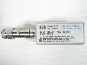 HP ECP-E18A パワーセンサー CW POWER SENSOR 中古