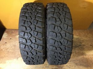 ★☆BFGoodrich　Mud-Terrain T/A KM2　255/75R17　111/108Q　2本　2021年製☆★