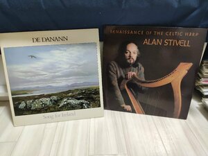 【ハイブリッド洗浄】レコード DE DANANN/song for ireland/Renaissance of Celtic Harp/ALAN STIVELL【3点以上で送料無料】57LP11NT