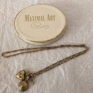 ★ MAXIMAL ART マキシマルアート　ネックレス　14kt gold-plated ★