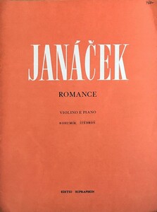 ヤナーチェク ロマンス (バイオリン、ピアノ) 輸入楽譜 Janacek Romance 洋書