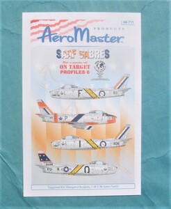 Aero Master decal 48-711 　エアロマスター　SAAF セイバー