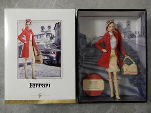 フェラーリ バービー FERRARI OFFICIAL LICENSED PRODUCT BARBIE COLLECTOR doll H6466 ゴールド ラベル GOLD LABEL マテル MATTEL 2005