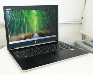 中古 ノートパソコン hp ProBook 450 G5 Core i5 7200U メモリ16GB 新品SSD M.2 PCIe512GB Win11 Pro 64bit 即日発送【H24040910】