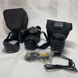 PENTAX K100D ボディ デジタル一眼レフカメラ SMC PENTAX-DA ALレンズ ペンタックス　セット　動作未確認　ジャンク