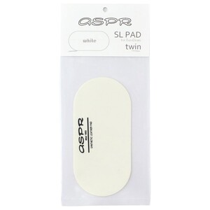 ASPR（アサプラ） SL-PAD twin white ツインペダル用 バスドラムインパクトパッド 白