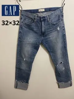 GAP 1969 ジーンズ　切りっぱなし加工　ダメージ　32×32 アメカジ