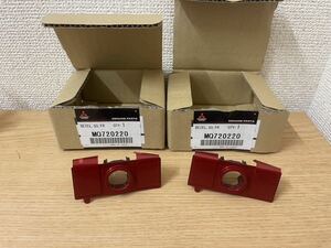 新品未使用 B34A B35A B37A B38A eKクロススペース フロントバンパー ソナー ベゼル eKクロス 純正品番MQ720220 2個セット 赤