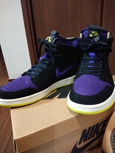 Nike WMNS Air Jordan 1 High Zoom Plum Purple ナイキ ウィメンズ エアジョーダン1 ハイ ズーム プラムパープル 　男女兼用