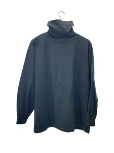 nest Robe◆長袖Tシャツ/1/コットン/BLK/600235-7054/BASIC 天竺長袖ビッグタートル//