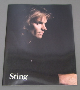 ★パンフ STING/1987 JAPAN TOUR★