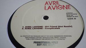 12inch AVRIL LAVIGNE Girlfriend (Dr. Luke Remix Featuring Lil Mama) レコード アナログ Complicated アヴリル・ラヴィーン