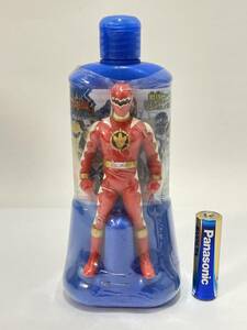 爆竜戦隊アバレンジャー リンスイン ジャンプー ソフビ人形付 2003 アバレッド Abarenger shampoo with sofubi figure