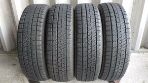 軽自動車サイズ！ 2020年製 8.5分山 ブリヂストン ブリザック VRX2 155/65R14 75Q 4本セット 061119