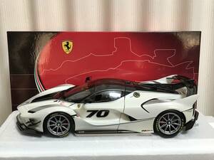 【中古】 BBR 1/18 フェラーリ FXXK evo #70（WHITE）182280 