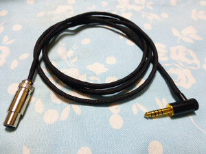 SENNHEISER HD490PRO DT 177X GO pioneer HDJ-X10 miniXLR 4pin 4.4mm5極 L字 102SSC 八芯 ブレイド編 125cm DT1990 PRO MOD