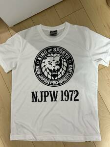 新日本プロレスTシャツMサイズとロングハーフパンツLサイズブラックセット