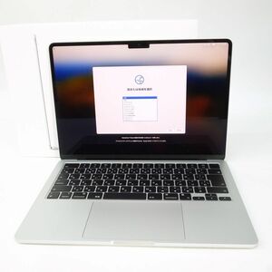 099s Apple/アップル MacBook Air 13インチ M2 2022 Z15W00069 シルバー ノートパソコン ※中古