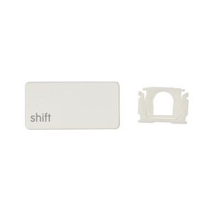 当日発送 Apple Mac ワイヤレス キーボード A1314 【 shift 】左側 キートップのみ　中古品　シフト Keyboard　パンタグラフ