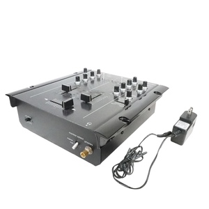 Vestax ベスタックス DJミキサー VMC-002 XLu 電源アダプター付 通電確認済 音声出力未確認 2000年代 ZZZ611