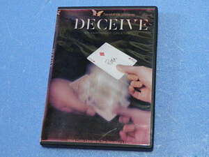 Deceive by Sans Minds Creative Lab (ＤＶＤ＆ギミック素材)　トランプカードマジック