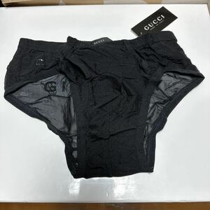 U8 GUCCI グッチビキニブリーフ ブラックビキニ XS