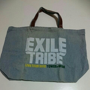 EXILE TRIBE LIVETOUR2012 TOWER OF WISH OFFICIAL GOODSエグザイルグッズ タワーオブウィッシュ ライブ 新品エコバッグ(大)カバンかばん