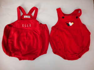 ☆中古　ＥＬＬＥ　・ＰＥＴＩＴ　ＪＵＮＫＯ　ロンパス　８０　☆