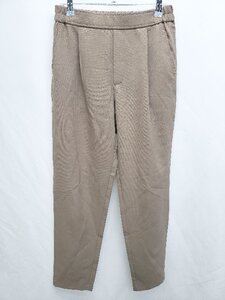 ◇ green label relaxing UNITED ARROWS テーパードパンツ サイズ38 ブラウン レディース P