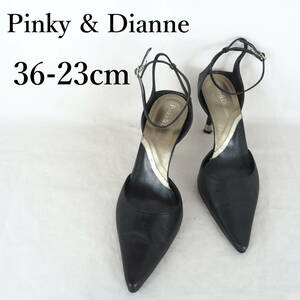 MK4620*Pinky＆Dianne*ピンキーアンドダイアン*レディースパンプス*36-23cm*黒