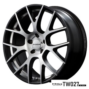 TESLA テスラ モデル3 パフォーマンス対応 新品4本 MTW TW027 8.0J 18in IS33 PCD114.3 ヨコハマ エンビガー S321 235/45R18