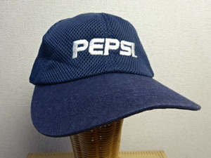 ☆PEPSI ☆メッシュベースボールCAP☆ＵＳＥＤ美品♪サイズフリー