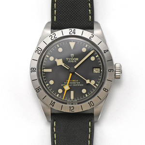 チューダー チュードル TUDOR ブラックベイ プロ GMT 79470-0003 自動巻 クロノメーター メンズ 紳士用 男性用 腕時計 中古