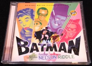 バットマン オリジナル・ムービー　サントラCD★ネルソン・リドル　BATMAN THE MOVIE (1966): RE-ISSUE　Nelson Riddle 3000枚限定　32曲