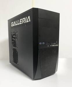 B35 保証付 GALLERIAゲーミングPC i7 6コア 12スレッド MAX4.6GHz / 16GB / GTX1660 SUPER / SSD500GB