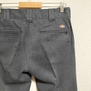 綺麗☆ディッキーズ FG FREDY＆GLOSTER UM3876 ワークパンツ ボトムス グレー メンズ W30 オールド Dickies フレディ&グロスター 古着 USED