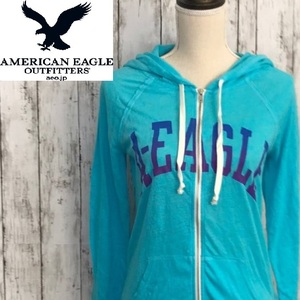 American Eagle★アメリカンイーグル★レディース フルジップ パーカ★サイズM　1030-29