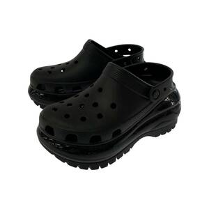 crocs クロックス 厚底 サンダル sizeM4 W6/ブラック